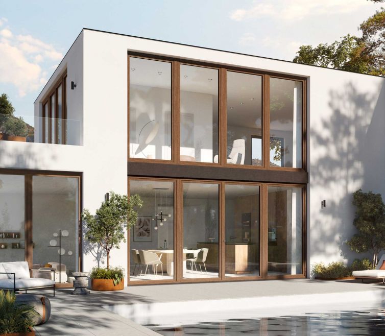 Performa Terassentüren und Fenster - Aussenansicht - Brömse, Haldensleben / Magedeburg