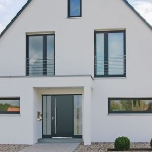 Line - Haustüren aus Aluminium von Brömse Haldensleben / Magedeburg
