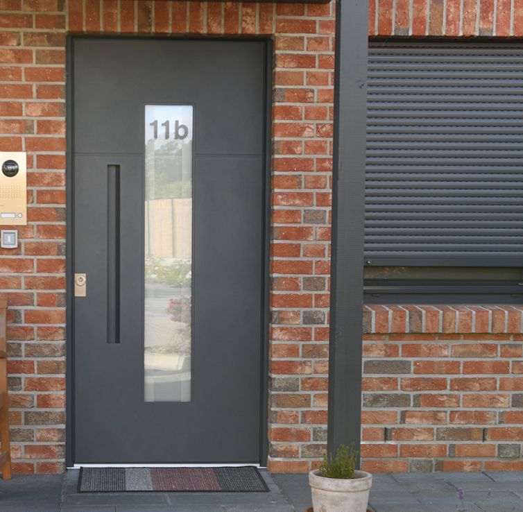 Vorbau-Rollladen für den Neubau von Brömse, Haldensleben bei Magdebug
