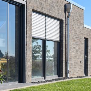 Vorbau-Rollladen für den Neubau von Brömse, Haldensleben bei Magdebug